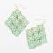 Gold and Mint Its Sensible Fashion Earrings.JPG